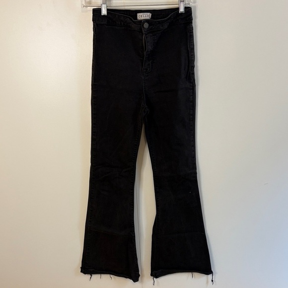 Cello Women's Dark Flare Jeans - Picture 1 of 8